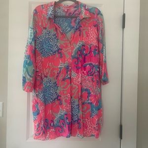Lilly Pulitzer cover up dress
